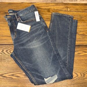 Mens unique distressed Old Navy Jeans w/ built in flex & built in tough-